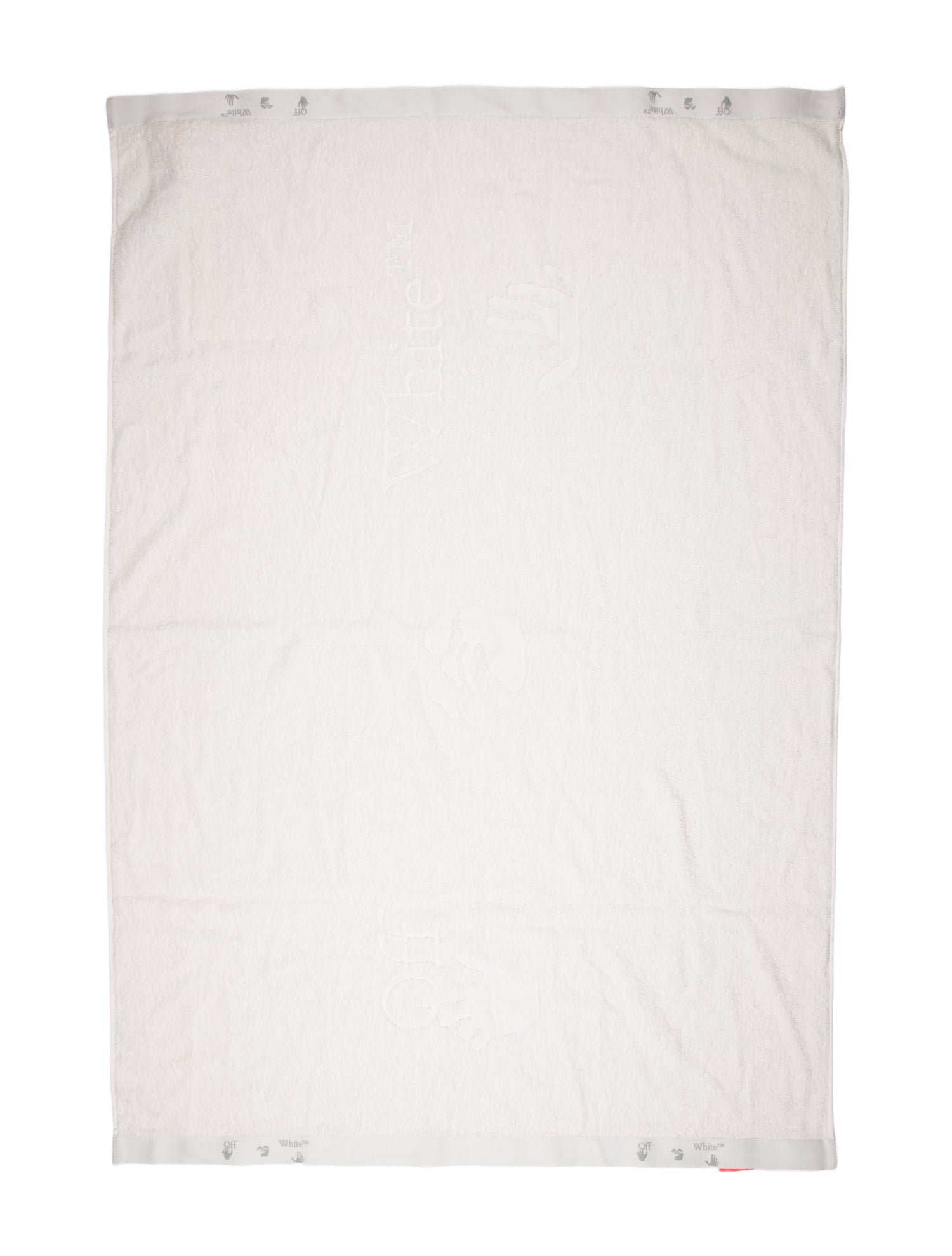 Off-White Man Swimming Logo Towel Set